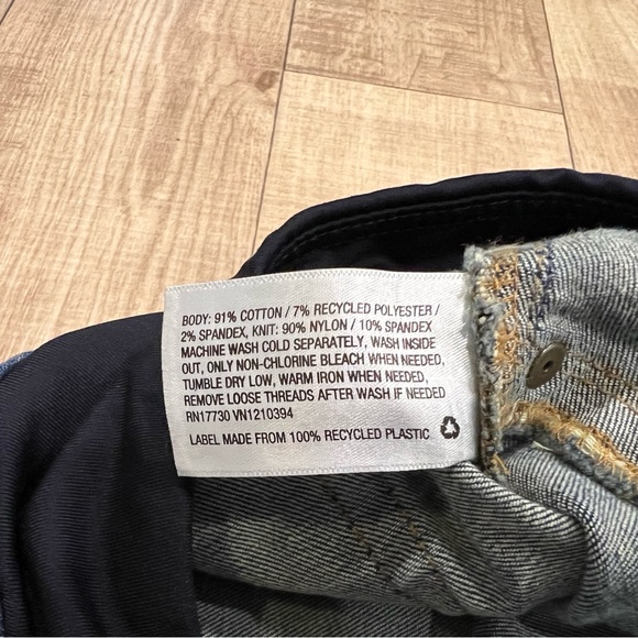 Isabel Maternity Full Panel Medium Wash Distressed Skinny Jeans Size 8 - Picture 7 of 9